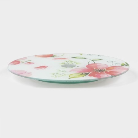 Glass stand for a cake rotating shares "Piono", D = 24 cm-2