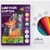 Cardboard of color two -sided A5, 8 sheets, 8 colors "Olena", non -220 g/m2, in the folder