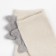 Nosk children's terry with stoppers Minaku, white color, size 14-16 cm