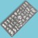 Stamping disk Metal "hieroglyphs", 12 × 6 cm