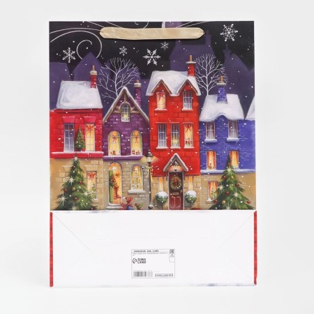 Gift, laminated, "holiday in the yard", 31 x 40 x 11.5 cm-3