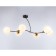 Suspended Ambrella Light, Modern, TR2555, 6HE27, Black color, bronze