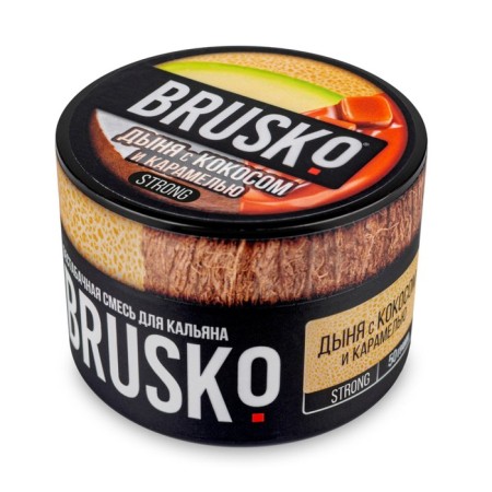 Bruska's melon “Melon with coconut and caramel”, 50 g, Strong