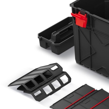 Modular tool box, plastic, on wheels, X-Block Pro-3