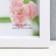 Photo frame plastic in 6 photos 10x15 cm "flat" white 44x27.5 cm