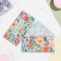 Money envelope "Congratulations" flowers on a turquoise background, 16.5 x 8 cm