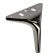 Furniture Furniture Cappio OP03, h = 150 mm. 12*12, glossy black color