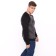 The male sweatshirt was launched, the color is black, size 48