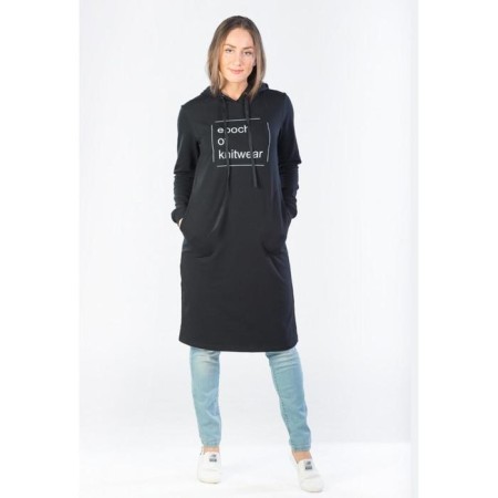A dress from a footer, size 44, black color