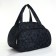 Road bag with lightning, external pocket, black color