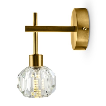 Bra Freya Fr5114wl-01bz Grace, 150x90x193 mm, G9, 1x40W, brass color