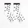 Women's socks, white color, size 36-40