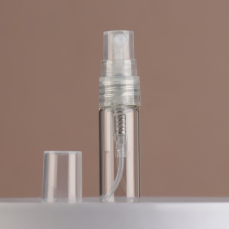 Glass bottle for perfume, with a spray, 3 ml, the color is transparent-3