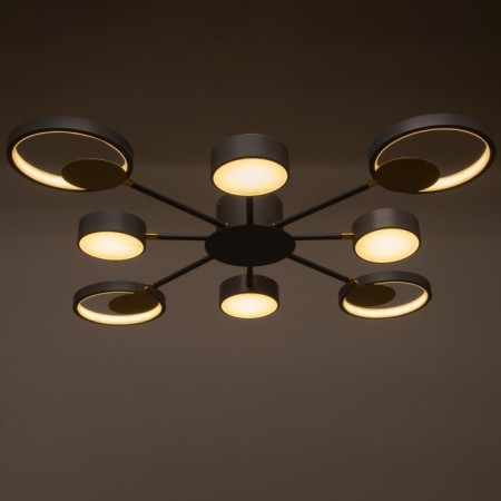 Causteen with PDU 2301/8GR LED 160W 3000-6000k gray 93x93x8 cm Bayerlux-4