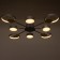 Causteen with PDU 2301/8GR LED 160W 3000-6000k gray 93x93x8 cm Bayerlux