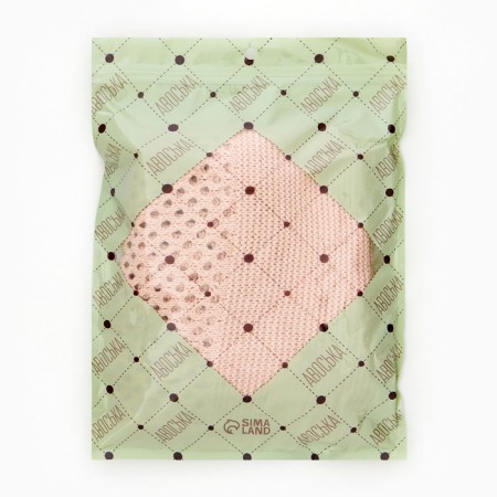 ALOSKA 38 x 62 cm, handle 22 cm, cell 0.5 cm, peach-4