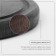 Board for supplying with bloodstream Wild Kitchen "Circle", D = 20 cm, Dark Book