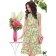 Female dress "Take everything from the summer", size 52