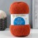 Angora warm yarn 40% wool, 60% acrylic 480m/100g (189 yoke orange)