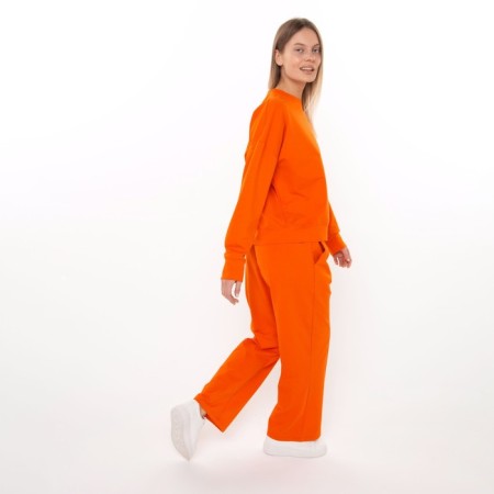 CASE CASAL COMPLEMENT (sweatshirt and trousers), orange, size 46-48-4