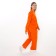CASE CASAL COMPLEMENT (sweatshirt and trousers), orange, size 46-48