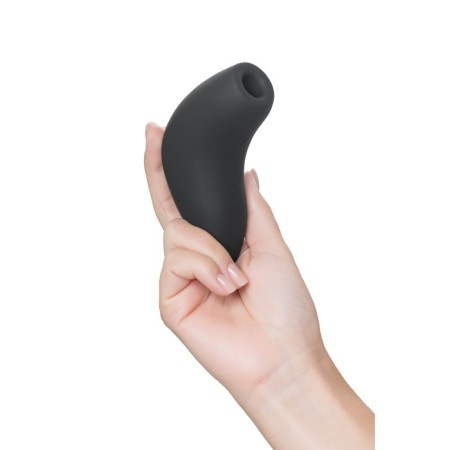 Vacuum-wave stimulator of the Satiffyer Magnetic Deep Pulse clitoris, 11 cm, silicone, black color-14