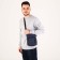 Male bag, blue color