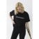 Free cut T -shirt with embroidery, ONE Size size