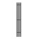 Terminus quatro electric heated towel rail "Circle", 1600x218 mm, black matte
