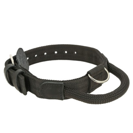 Nylon collar with a pen, Osh 40-60 x 4 cm, mix of flowers