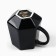Ceramic mug “Happiness is”, 300 ml, black color
