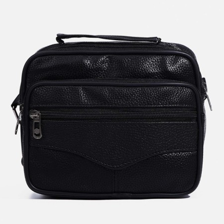 Male bag, black color-1