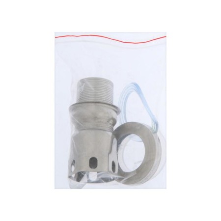Aquakratos shell mixer AK11203, single -leaf, without eyeliner, stainless steel-2