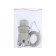 Aquakratos shell mixer AK11203, single -leaf, without eyeliner, stainless steel
