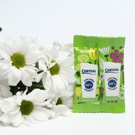 Universal top dressing for Chrysal cut flowers, bio-package, 5 ml, 20 pcs