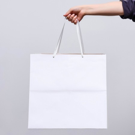 Packet for cake, white, 40 x 40 x 40 cm