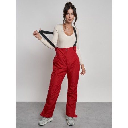 Semicunneries female winter, size 50, red color-10