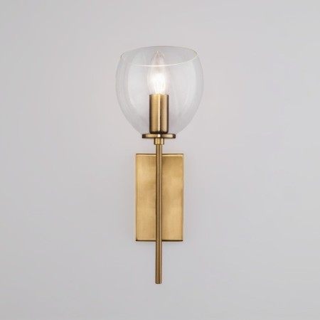 Sconces with a glass ceiling Arrista, 60W, E14, 21x13.5x37 cm-2