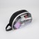 Cosmetic bag with a lightning, with a pen, black color