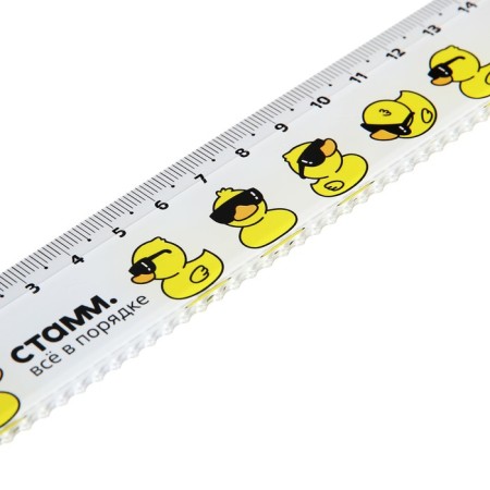 Line 15 cm Istanm "ducks", plastic, with a wavy edge, euro suspension-2