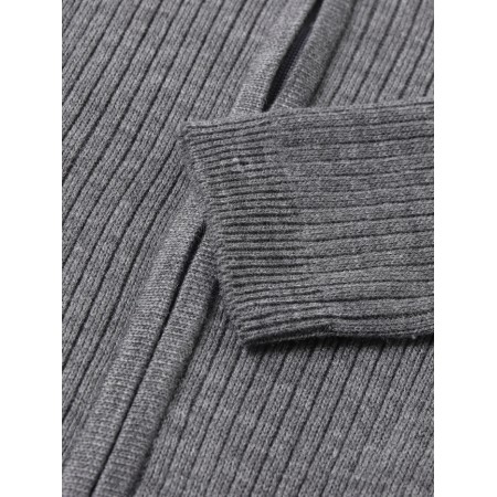 Costume (sweater and trousers) children's minku, color graphite, height 140 cm-9