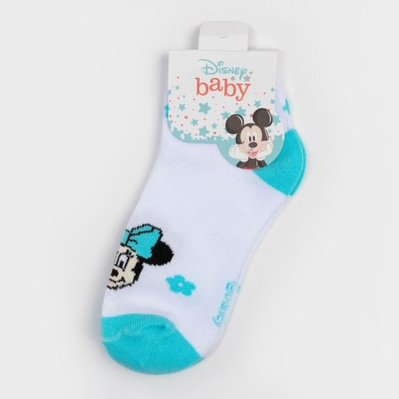Socks "minnie mouse", Minnie Mouse, White, 12-14 cm-3