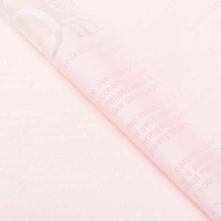 Matte film "Fashion magazine" Pink, 0.58 x 0.58 m-1