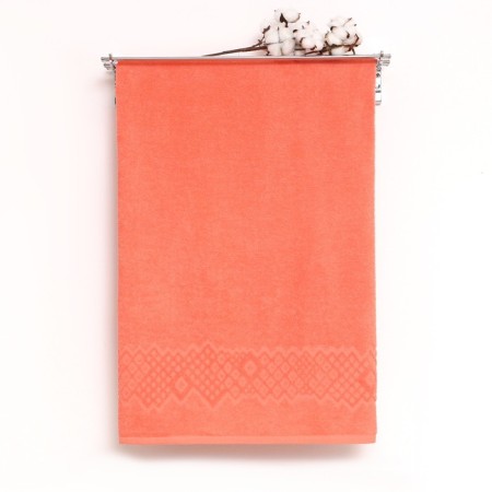 Tensor Flashlights 70x130cm, coral color, 295g/m2, 100% cotton