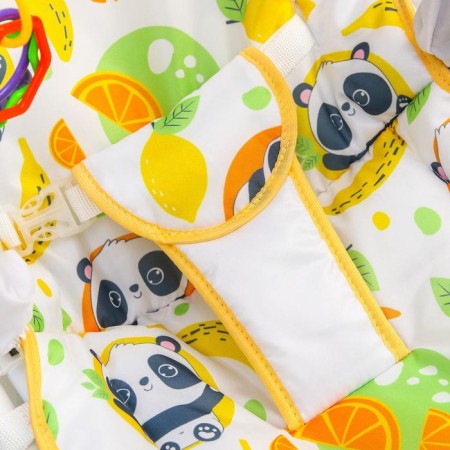 Shakeslong - rocking for newborns "Panda", game arc, toys mix-3