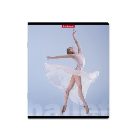 Notebook 48l Erichkrause "Ballet", matte lamination, mix-3