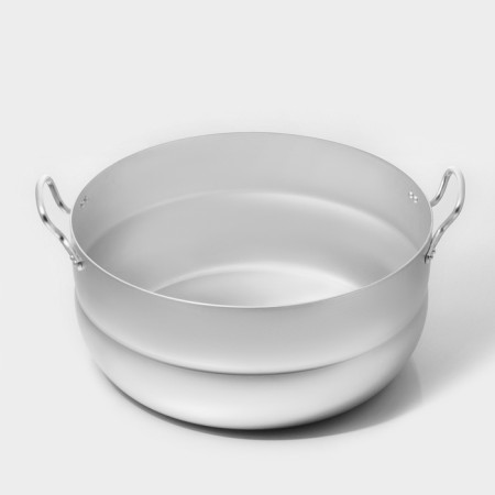 Aluminum pan, 13 l, metal cover-3