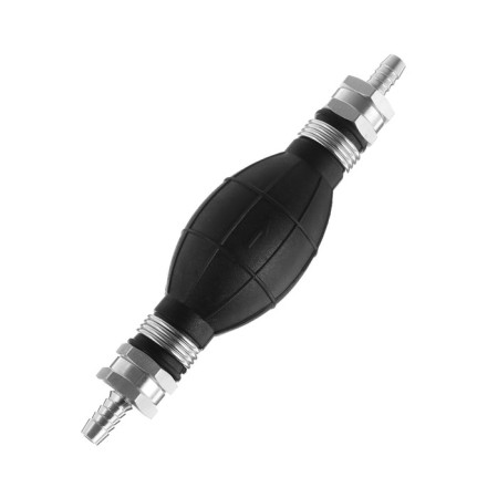 Manual pump for pumping fluids, 17.5 × 4.3 cm, v 0.055 m³-2