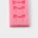 Mold Dolyana "six bows", silicone, 15 × 4.5 cm, color mix