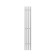 Terminus quatro electric heated towel rail, 1200x218 mm, white matte